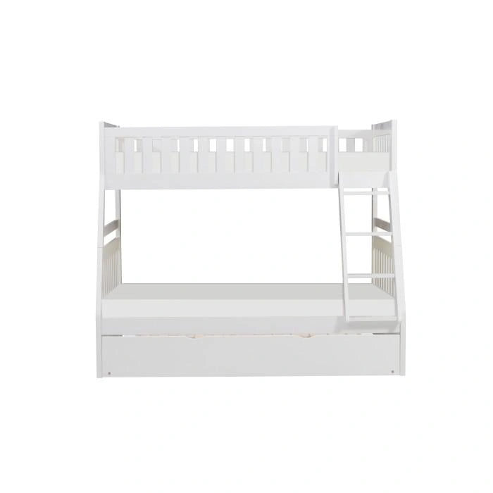 Five Star Furniture - Galen Twin/Full Bunk Bed w/ Twin Trundle in White B2053TFW-1*R