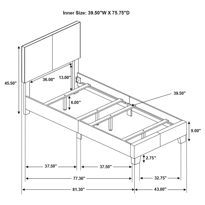 Five Star Furniture - Dorian Panel Bed