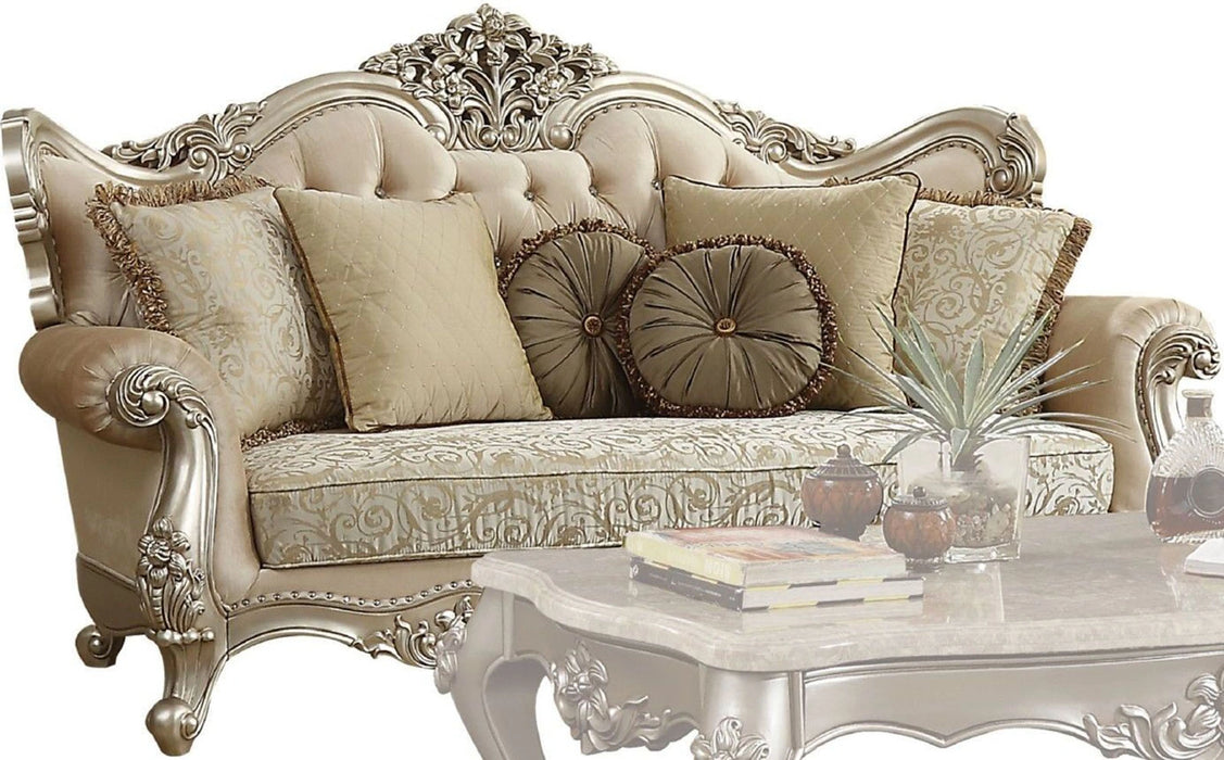 Five Star Furniture - Acme Furniture Bently Sofa with 7 Pillows in Champagne 50660