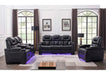 Five Star Furniture - LEXUS BLACK SOFA + LOVESEAT - Five Star Furniture & Mattress (GA)